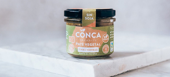 Pate Fines herbes Conca Organics produces ecologics