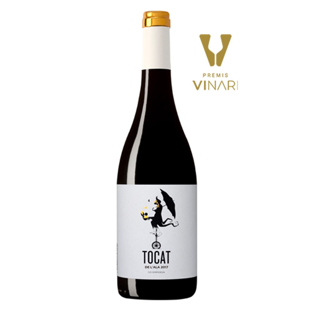 Vi negre Tocat de l'Ala DO Empordà vi de l'Empordà
