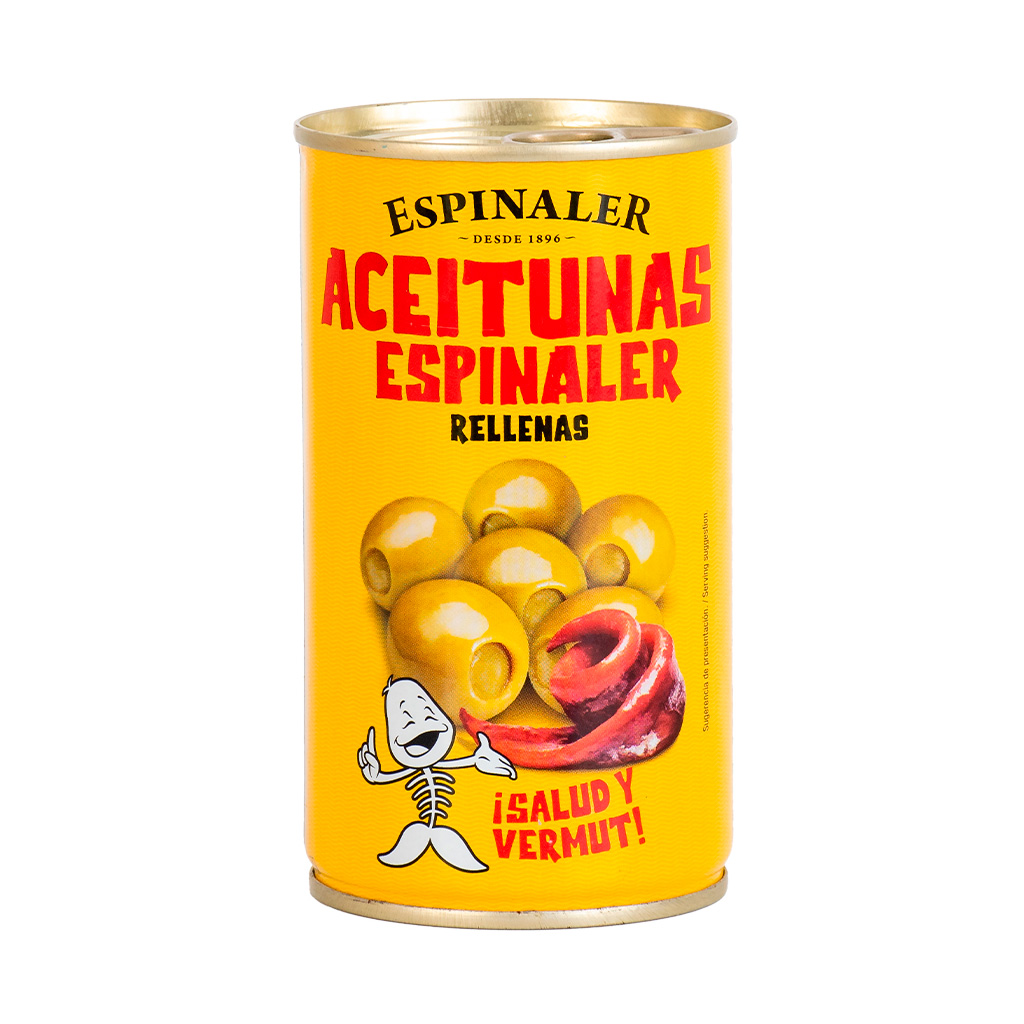Olives Espinaler farcides d'anxova