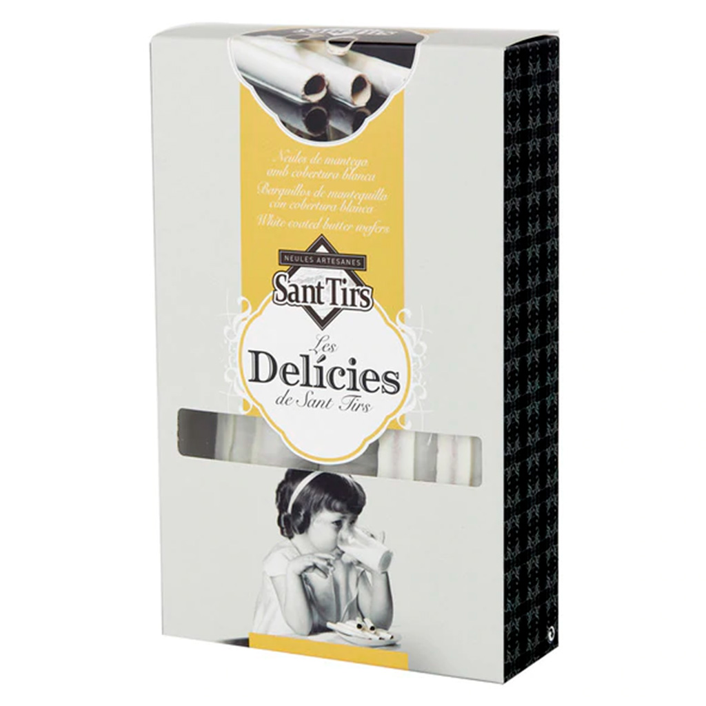 Neules Delicies xocolata blanca Sant Tirs