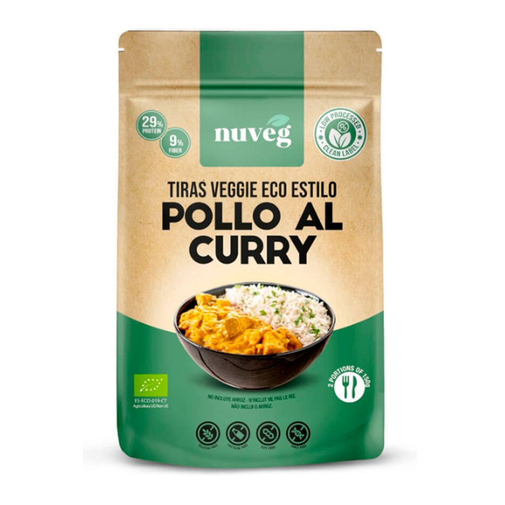 Pollastre al curri vegà
