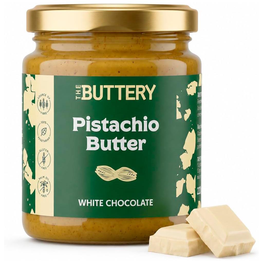 Crema de festucs amb xocolata blanca The Buttery