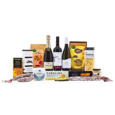 Lot de Nadal Artesà 1302 Sense gluten, panera de sense gluten, producte català, detalls per empreses, lot de nadal sense gluten, lot artesà