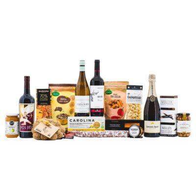 Lot de Nadal Artesà 1402 Sense gluten, cistella de sense gluten, producte català, detalls per empreses, lot de nadal sense gluten, lot artesà