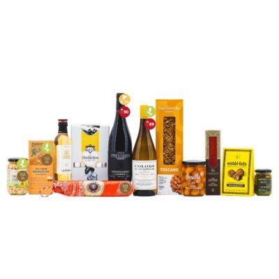 Lot de Nadal Artesà 4202 , regal d'empresa, producte català, lots per empreses, producte de proximitat