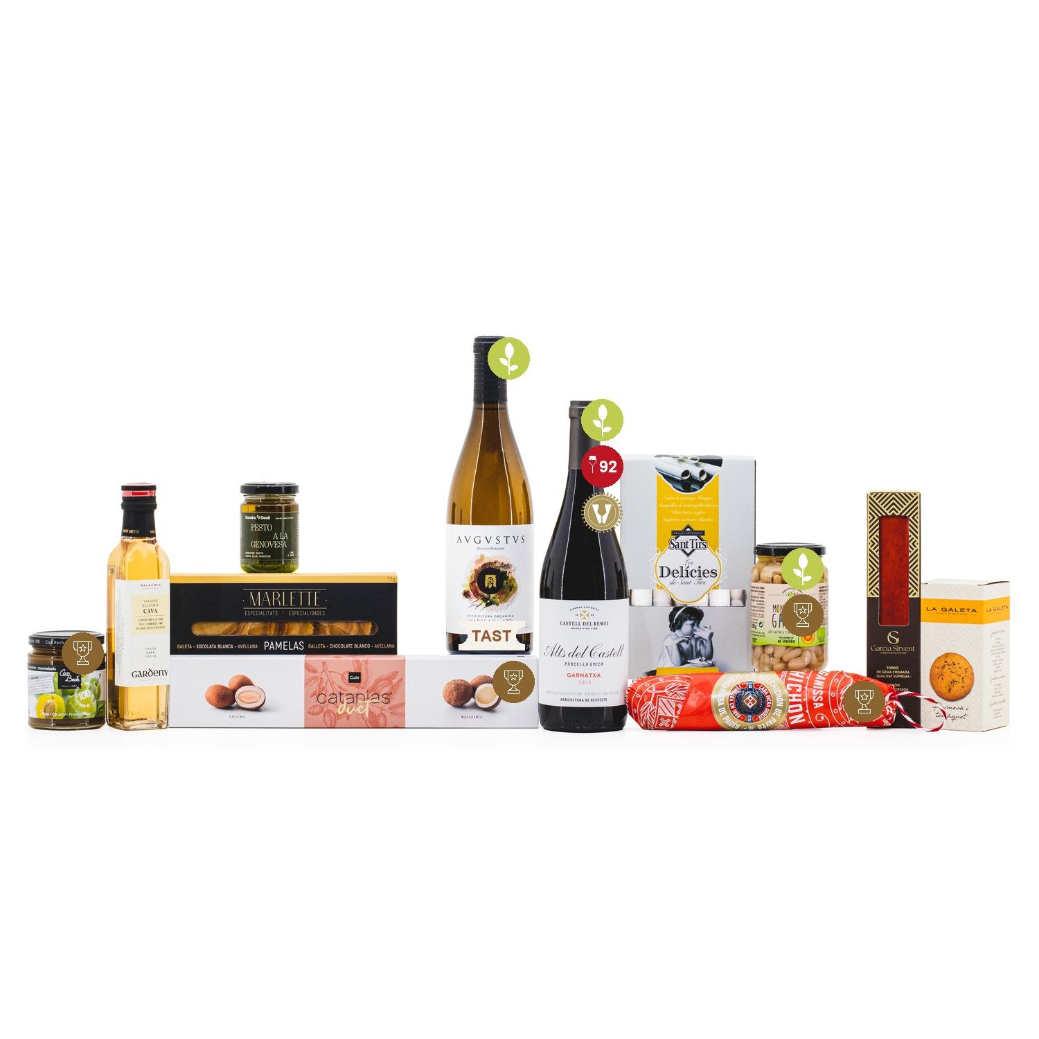 Lot de Nadal Artesà 4203 , regal d'empresa, producte català, lots per empreses, producte de proximitat