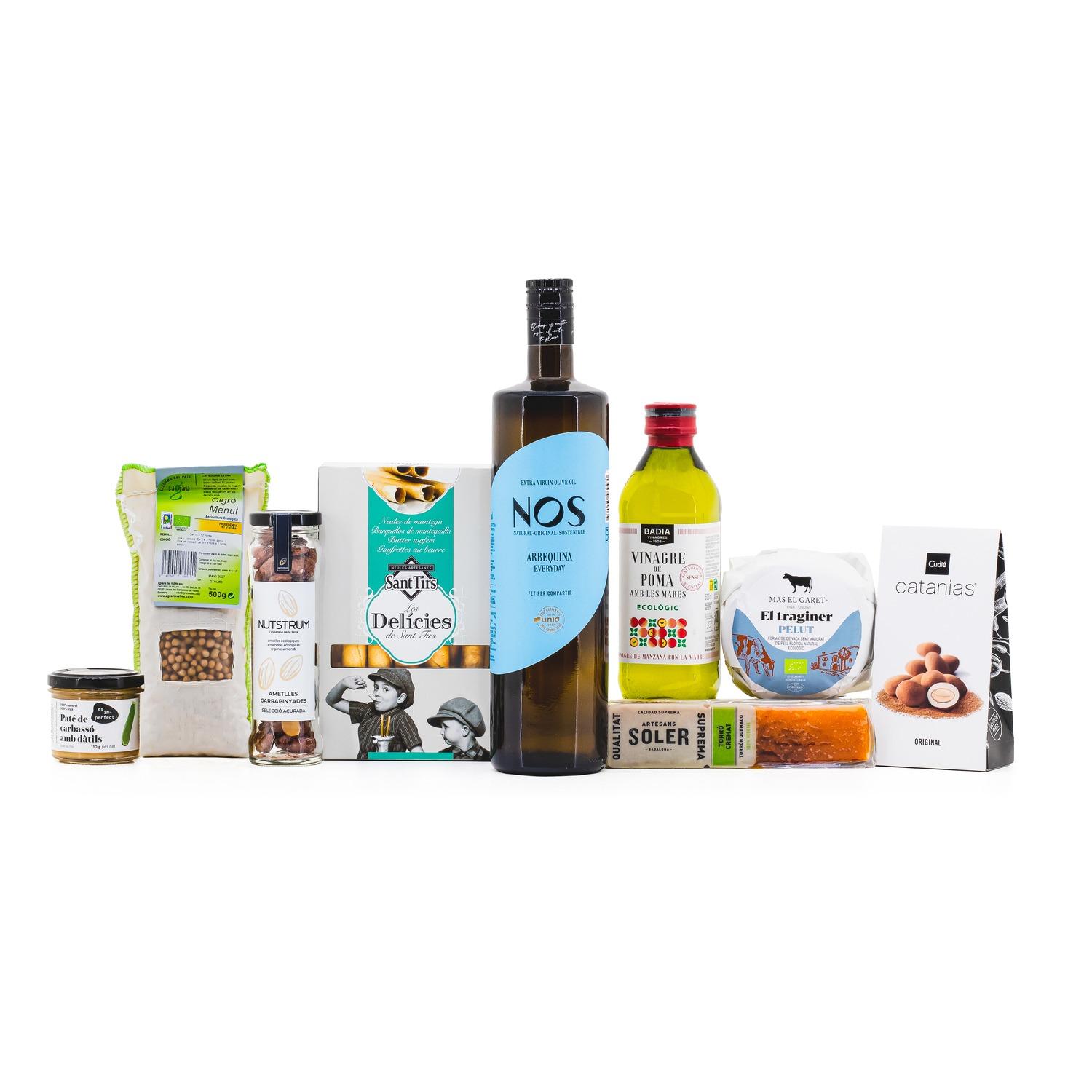 Lot de Nadal Natura 3001 Sense alcohol, regal d'empresa, producte català, lots de nadal sense alcohol, lot vegetarià, producte de proximitat