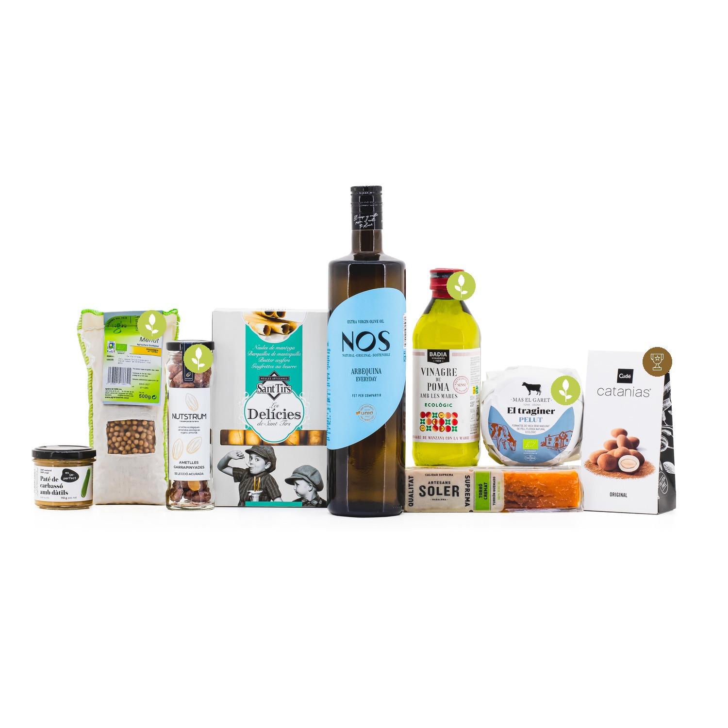 Lot de Nadal Natura 3001 Sense alcohol, regal d'empresa, producte català, lots de nadal sense alcohol, lot vegetarià, producte de proximitat