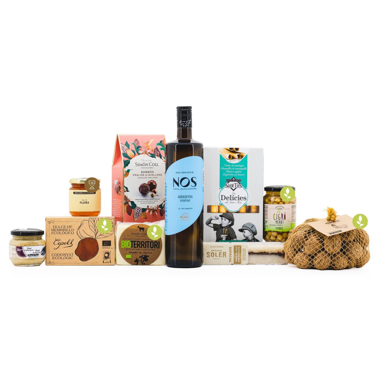 Lot de Nadal Natura 3002 Sense alcohol, regal d'empresa, producte català, lots de nadal sense alcohol, lot vegetarià, producte de proximitat