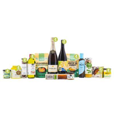 Lot de Nadal Natura 3221 Vegà, cistella de nadal vegana, producte català, lots de nadal vegà, lot vegà, producte de ecològic