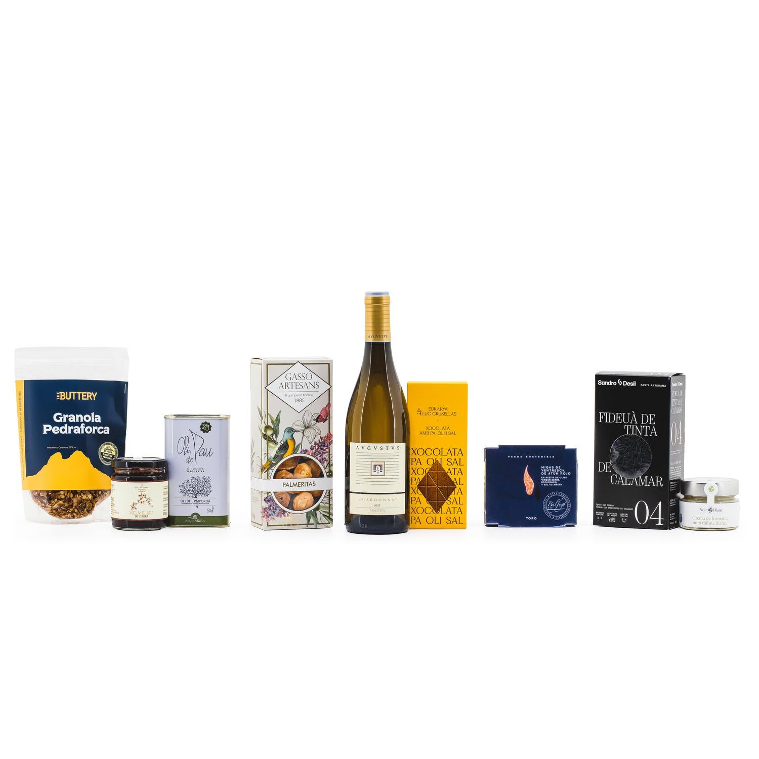 Lot de Nadal Sibarita 5101, cistella amb producte gourmet, regal d'empresa