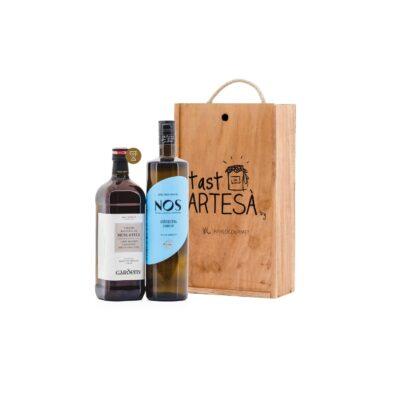 Regal Gastronòmic Artesà P-6104 , regal d'empresa, regal amb oli
