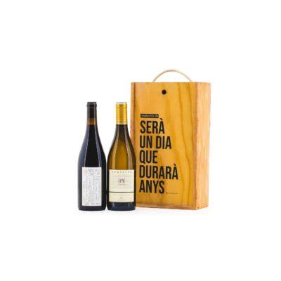 Regal Gastronòmic Comparteix 8203, detalls per empreses, vi català, vins de proximitat, regal d'empresa